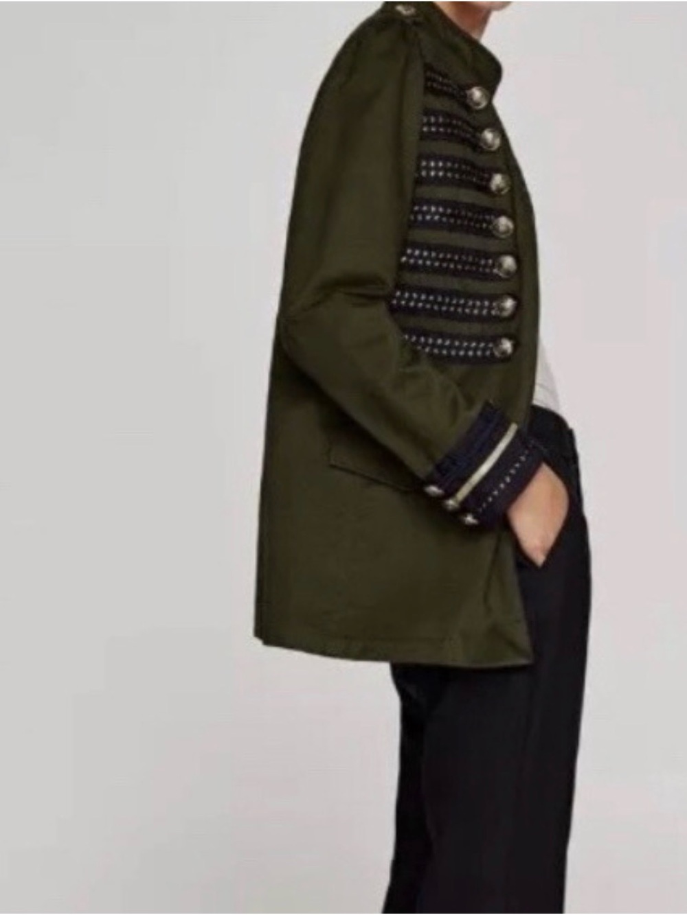 Zara Military Jacket with Marching Band - Picture 2 of 15